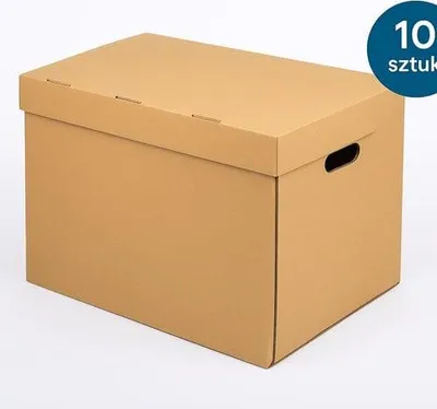 Image de Carton de déménagement 500 x 305 x 325 mm, cannelure extérieure B 460 g – résistant, 10 pièces