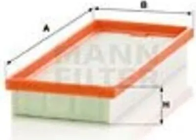 Produktbild von Luftfilter MANN-FILTER C 2716/1
