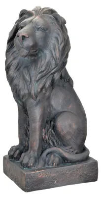 Produktbild von XXL Skulptur Löwe Torwächter schwarz Antik-Stil Retro Design Dekoration