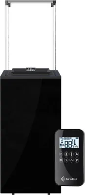 Obrázek produktu pro Ohřívač plynový volně stojící PATIO MINI sklo/černý - automatika ovládač