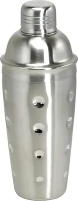 Produktbild von Cocktail shaker 3tlg. - Edelstahl mit Sieb - 700 ml.