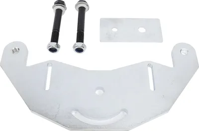 Produktbild von 4 Stück Gürtelschleifer D-Trägerplatte aus hochfestem Metall mit Schrauben für 2 x 72 oder 2 x 48