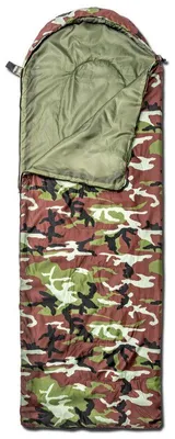 Produktbild von Schlafsack Camo Deckenschlafsack mit Kapuze Mumienschlafsack Outdoor Camping Reisen Wasserdichter Leichter Warm Sleeping Bag