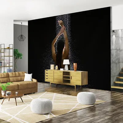 Produktbild von Fototapete Fotografie Frau Akt M6513 – selbstklebende Strukturtapete 260g / 400x280cm