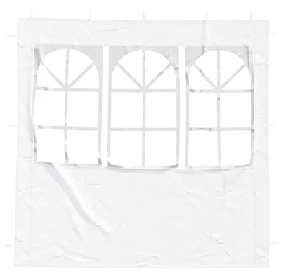 Obrázek produktu pro Žaluzie do pavilonu, 2 kusy, rozměry 200 x 195 cm, bílá barva