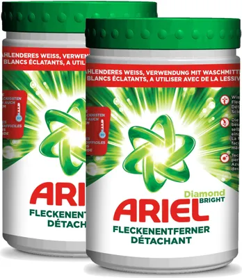 Produktbild von Ariel Fleckenentferner 1kg - Löst Flecken auch im kalten Wasser (2er Pack)