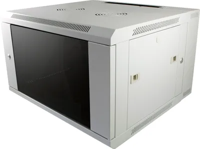 Produktbild von ALLNET 19""Wandgehäuse, 15HE, 2-teilig, T600mm, Lichtgrau, SMB-Serie,