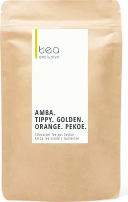 Produktbild von Amba Tippy Golden Orange Pekoe, Schwarzer Tee, Ceylon, 100g