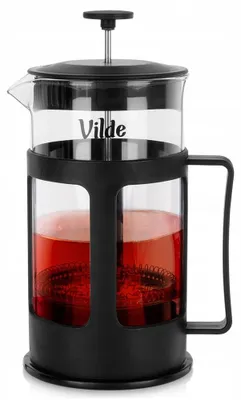 Produktbild von Stempelkanne 1 l Borosilikatglas für Kaffee, Tee und Kräuter