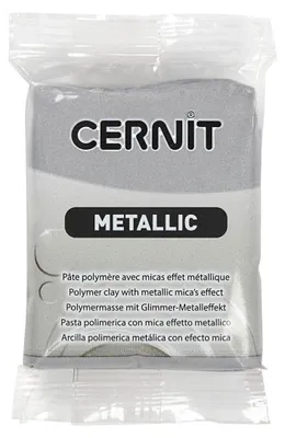Immagine prodotto di Cernit Argilla polimerica metallizzata Argento 56 g