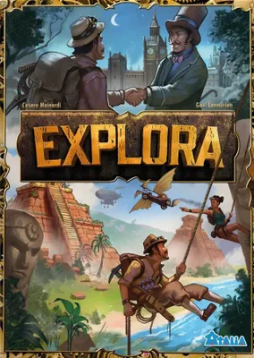 Produktbild von HUCH! Kartenspiel Explora Abenteuer Schatzsuche 2-4 Spieler