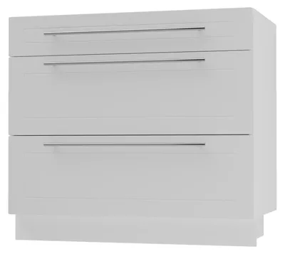 Immagine prodotto di Dispensa KVANTUM estensione parziale 90cm corpo e frontale colore selezionabile (Q-D3M/90),bianco opaco,bianco