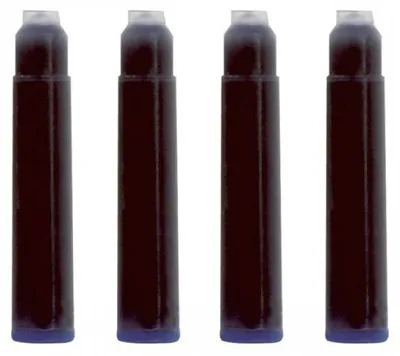 Produktbild von Cresco Tintenpatronen Schwarze Tinte Ersatzpatronen für Füller