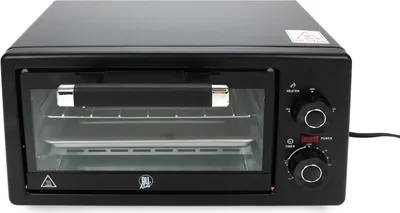 Image de Four de camion 24V/300W avec plaque de cuisson, grille, poignée, commutateur rotatif pour cuire, griller, toaster avec minuterie y compris cloche, volume 9 L, câble d'env. 1,5 m
