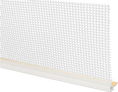 Produktbild von Baumit Anputzdichtleiste Milano plus Hart-und Weich-PVC inkl. Membran und Gewebe (12,5 mm) für Fenster&Türen 2400 mm x 9