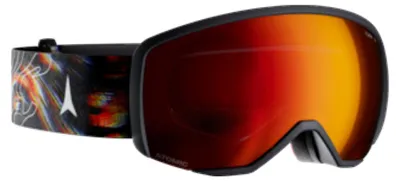 Image de Lunettes de ski pour enfants ATOMIC Revent JR S, modèle Flash, avec verre Flash, couleur noire