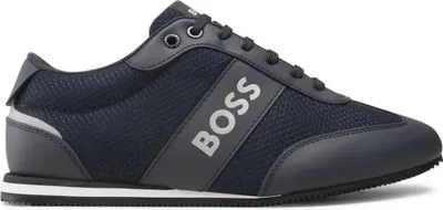 Produktbild von Hugo Boss Herren Schlupfschuhe Marineblau Größe 46, 30 cm Innensohlenlänge