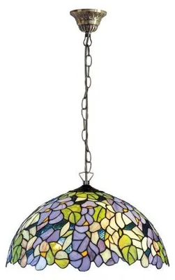 Immagine prodotto di Lampada Tiffany in amazzonite Ø50 2xE27