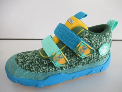 Immagine prodotto di Affenzahn Knit Happy Bear Scarpa con velcro verde