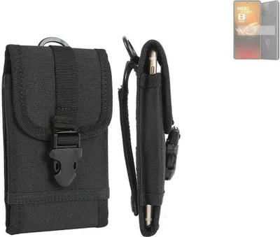 Produktbild von K-S-Trade Holster Handy Hülle kompatibel mit Asus ROG Phone 8 Pro Holster Handytasche Gürtel Tasche Schutz Hülle Robust Outdoor schwarz