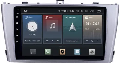 Produktbild von Für Toyota Avensis  9" Touchscreen Android Autoradio GPS Navigation CarPlay