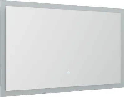 Immagine prodotto di Specchio 100x53cm con illuminazione LED, specchio da bagno, funzionamento a sfioramento