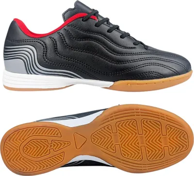 Image de Garçons Chaussures d'intérieur Chaussures de sport Chaussures de football pour hommes Runate Noir Gr.39