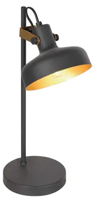 Obrázok produktu pre Mexlite - stolná lampa - Prato - čierna - kov - stolová lampa - E14 - 4120ZW