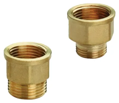 Obrázok produktu pre Zásuvkový konektor, vonkajší závit 1 palec, vnútorný závit 1 1/4 palca BSP pre hadicu, mosadz 04051577
