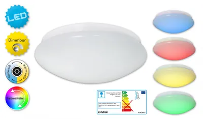 Produktbild von LED-Deckenleuchte Zürich / weis