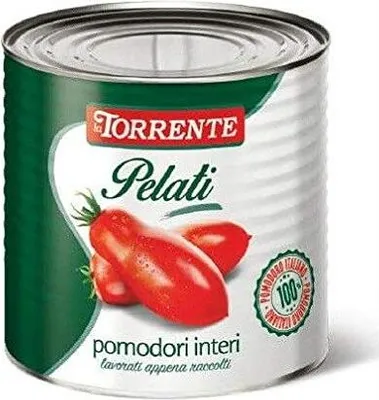 Produktbild von 3x La torrente Pomodori Pelati geschälte Tomaten sauce aus Italien dose 2500g