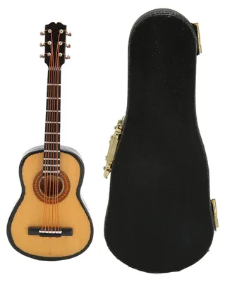 Zdjęcie produktu dla Przypinki do instrumentów muzycznych, przypominające gitarę, damska broszka z pudełkiem do przechowywania – idealne na prezent dekoracyjny