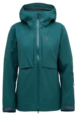 Produktbild von W Factor Shell, 3062 Deep Woods, L, Damen - Black Diamond
