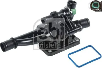 Produktbild von Febi Thermostat für Citroen Fiat Ford Mazda Mini Peugeot Suzuki Volvo