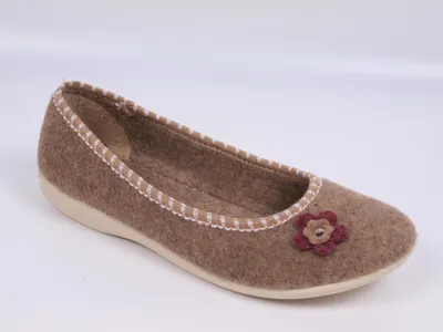 Produktbild von Damen-Ballerinas ADANEX SARA 16272 Filz beige