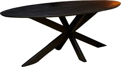 Produktbild von Esstisch New York | Oval | Maßen:160 X 90 cm