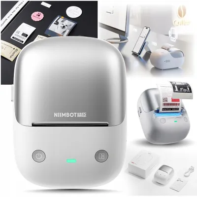 Image de Imprimante thermique d'étiquettes adhésives B2 Pro Niimbot, 300 DPI, Bluetooth
