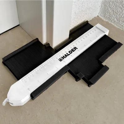 Profi Konturenlehre Mit Feststeller - Präzisions-Schablone Für Bodenbeläge & Holz