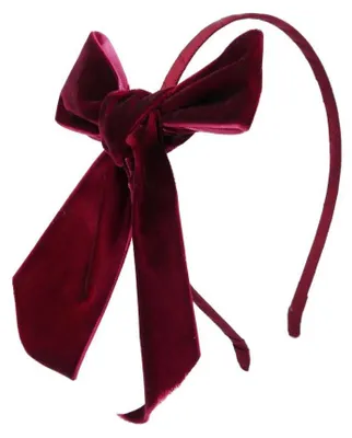 Produktbild von Billy Loves Audrey Alice – Purpurrotes Stirnband mit Schleife