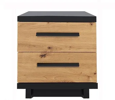 Produktbild von Nachtschrank INES 08 Nachttisch mit Schubladen Schlafzimmer