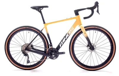 Immagine prodotto di RINOS Carbon Gravel Bike Sandman7.0 Shimano GRX820 Nero/Giallo M (54cm)