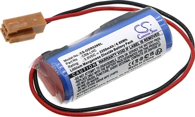 Image de TECHTEK Batterie compatible avec [Fanuc] 180is-WB, A04B-0235-C211, A04B-0236-H211, Series 180is-WB, pour [Onsrud] DR029, F148E15 CNC Machine remplace