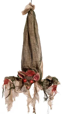 Produktbild von Grapschende Fledermaus Animatronic 86cm als Halloween Deko, KI-generiertes Bild