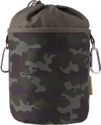 Produktbild von bellaCott Wäscheklammerbeutel aus Baumwolle mit zwei Karabinerhaken - Design Camouflage