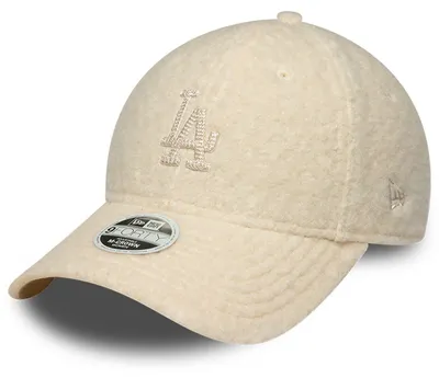 Produktbild von New Era Women MLB 9FORTY Winter Borg Cap Los Angeles Dodgers light beige