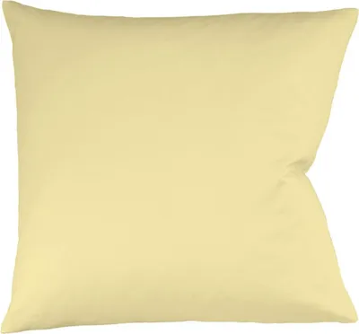 Produktbild von Fleuresse Interlock-Jersey-Kissenbezug uni colours vanille 0215