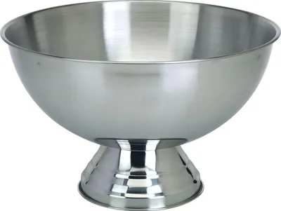 Image de Seau à champagne en acier inoxydable Coupe à champagne Refroidisseur Cuve à champagne - Coupe à vin Refroidisseur de boissons Cuve à boissons 40 cm argent, Quantité:1 pièce