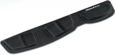 Produktbild von Tastatur-Handgelenkauflage mit Stoffbezug schwarz Packung mit 4 Stück
