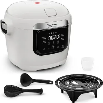 Produktbild von Moulinex Küchenroboter Multicook Basic 1000W Weiß MZ700BF0