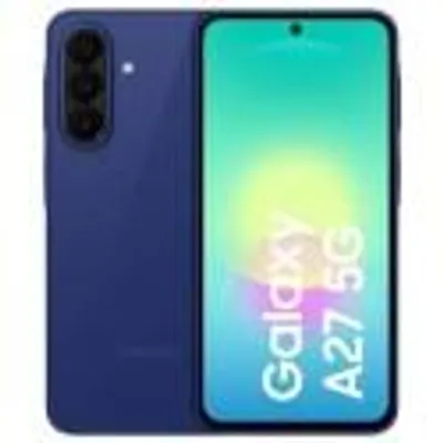 Immagine prodotto di Samsung GALAXY A27 5G, display da 17 cm (6.7"), 8 GB di RAM, 256 GB di memoria interna, fotocamera da 50 MP, sistema operativo Android 16.0, colore blu